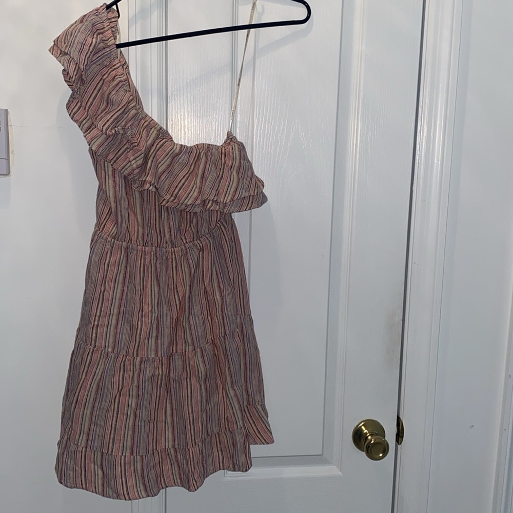 Forever 21 Ruffle Top One Shoulder Dress - Picture 7 of 11